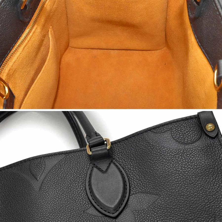 新品同様 ルイ ヴィトン LOUIS VUITTON モノグラム アンプラント オンザゴー MM 2way トート ショルダー バッグ ノワール M45595 90316087