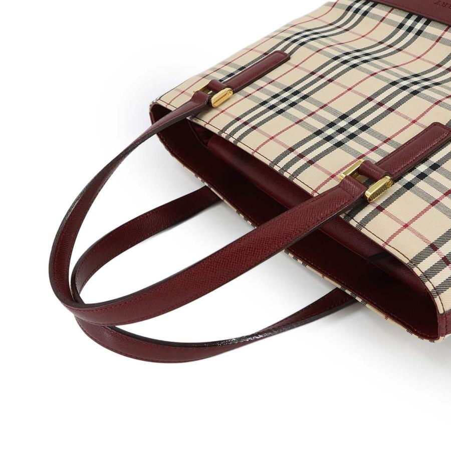 BURBERRY（バーバリー） 新品同様 ノバチェック ハンド バッグ