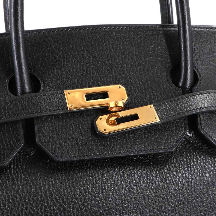 HERMES（エルメス） 新品同様 バーキン40 アルデンヌ ブラック ハンド 