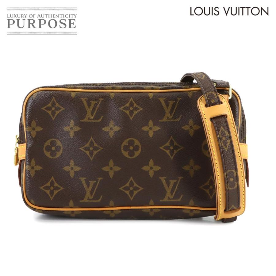 ベタなし✨ルイヴィトン ポシェット マルリーバンドリエール M51828 LOUIS VUITTON（ルイ・ヴィトン） 美品 ルイ ヴィトン モノグラム