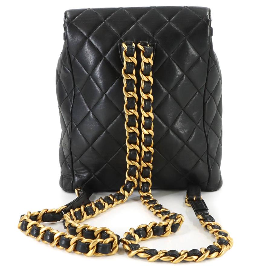 CHANEL（シャネル） 美品 マトラッセ チェーン バックパック リュック 