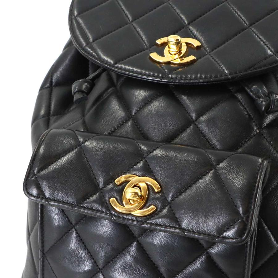 CHANEL（シャネル） 美品 マトラッセ チェーン バックパック リュック 
