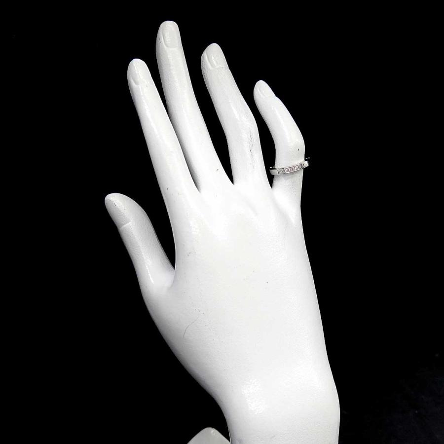 カルティエ ダイヤ 1P マリッジ リング 6号(46) K18YG 新品仕上済 Cartier（カルティエ） マイヨン パンテール #46 リング ダイヤ K18 WG