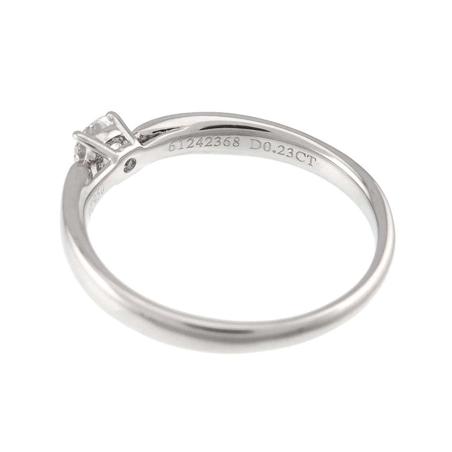 ティファニー Ptハーモニーリング　プラチナ　10号 TIFFANY&Co.（ティファニー） ハーモニー 10号 リング ダイヤ 0.23ct
