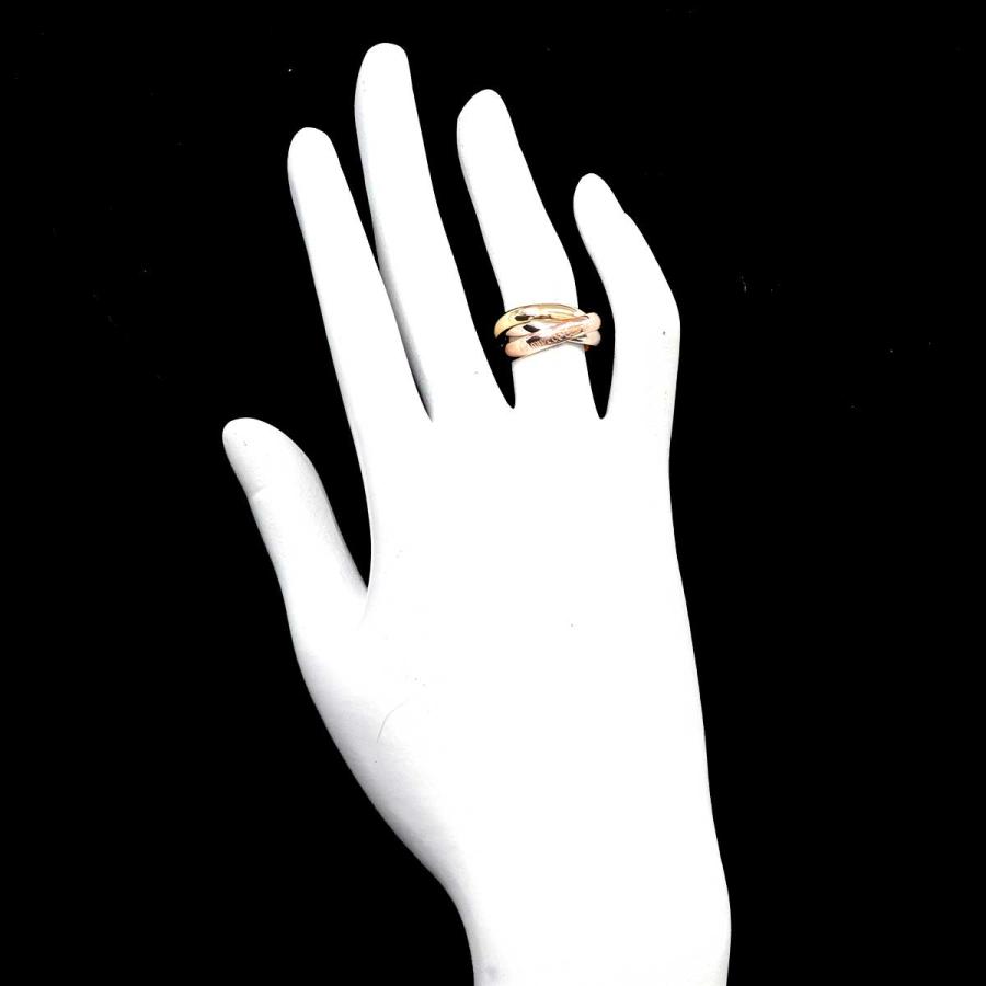 Cartier（カルティエ） トリニティ ミディアム MM #50 リング K18 YG