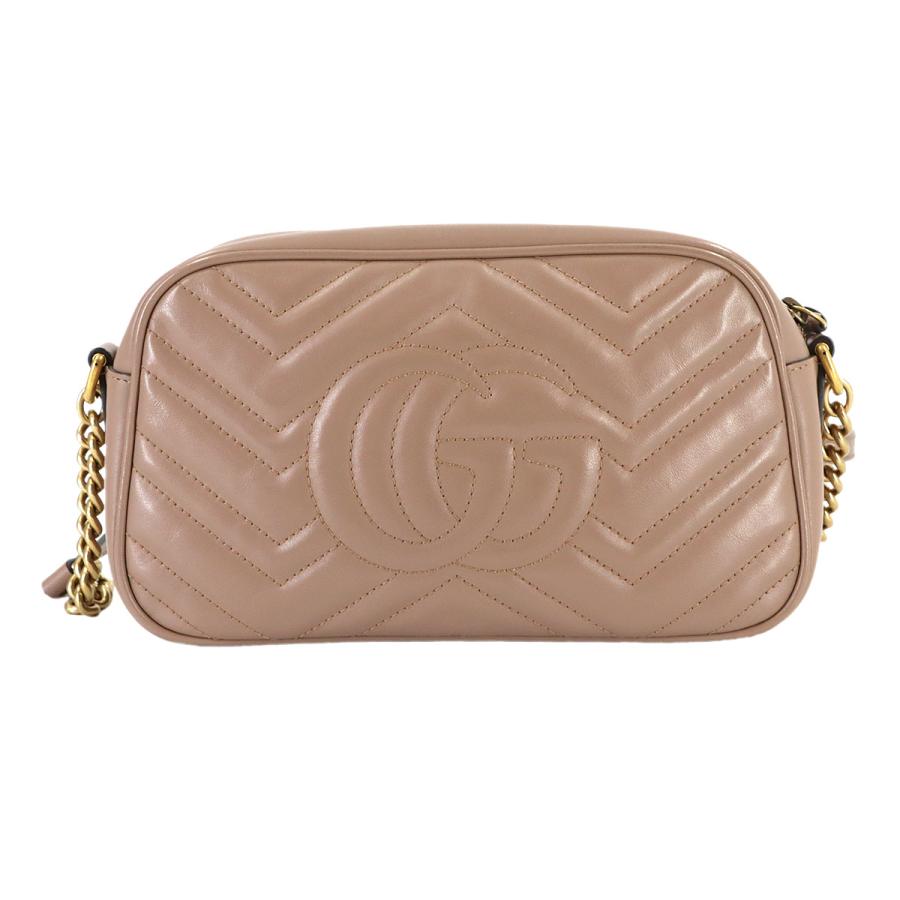 新品同様 グッチ GUCCI GGマーモント スモール ショルダー バッグ