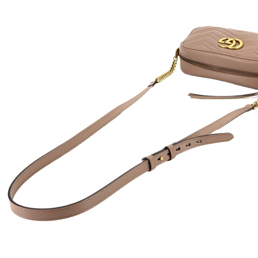 新品同様 グッチ GUCCI GGマーモント スモール ショルダー バッグ