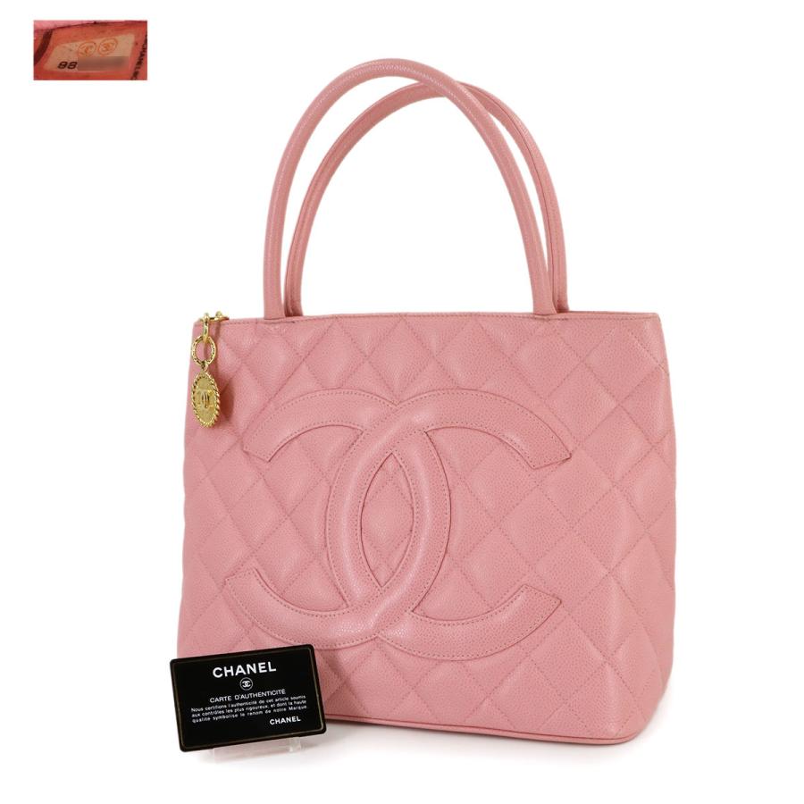 CHANEL（シャネル） 新品同様 復刻トート バッグ キャビアスキン 