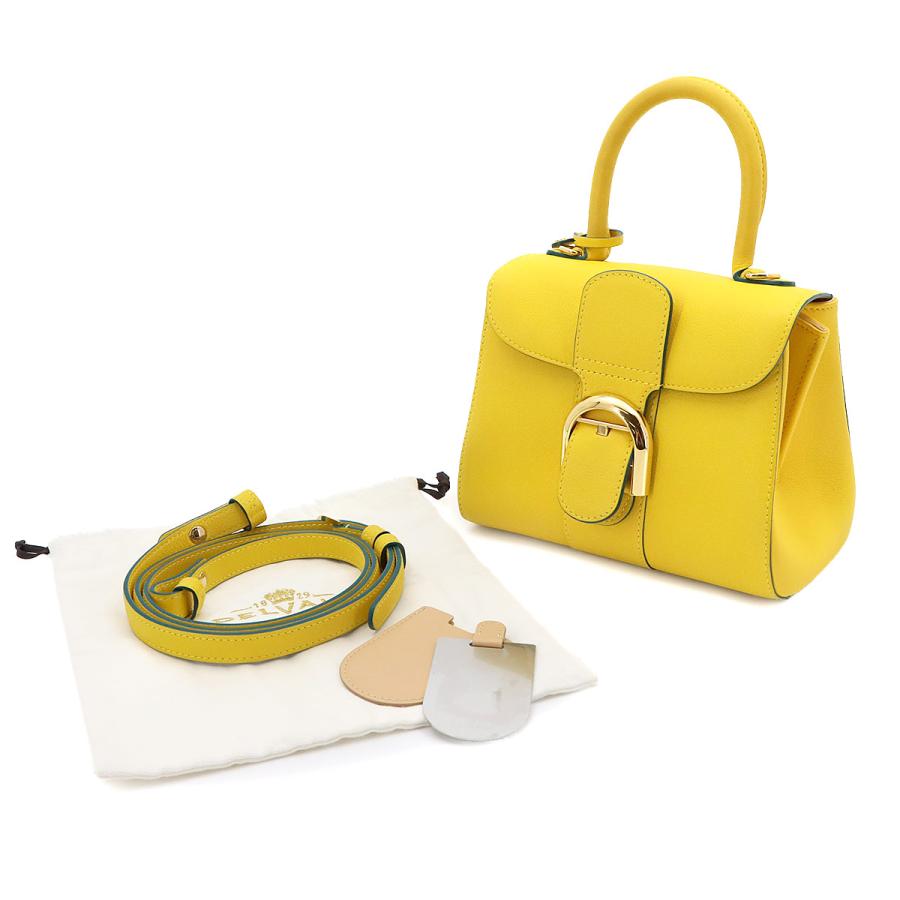 新品同様 デルヴォー DELVAUX ブリヨン ミニ 2way ハンド ショルダー
