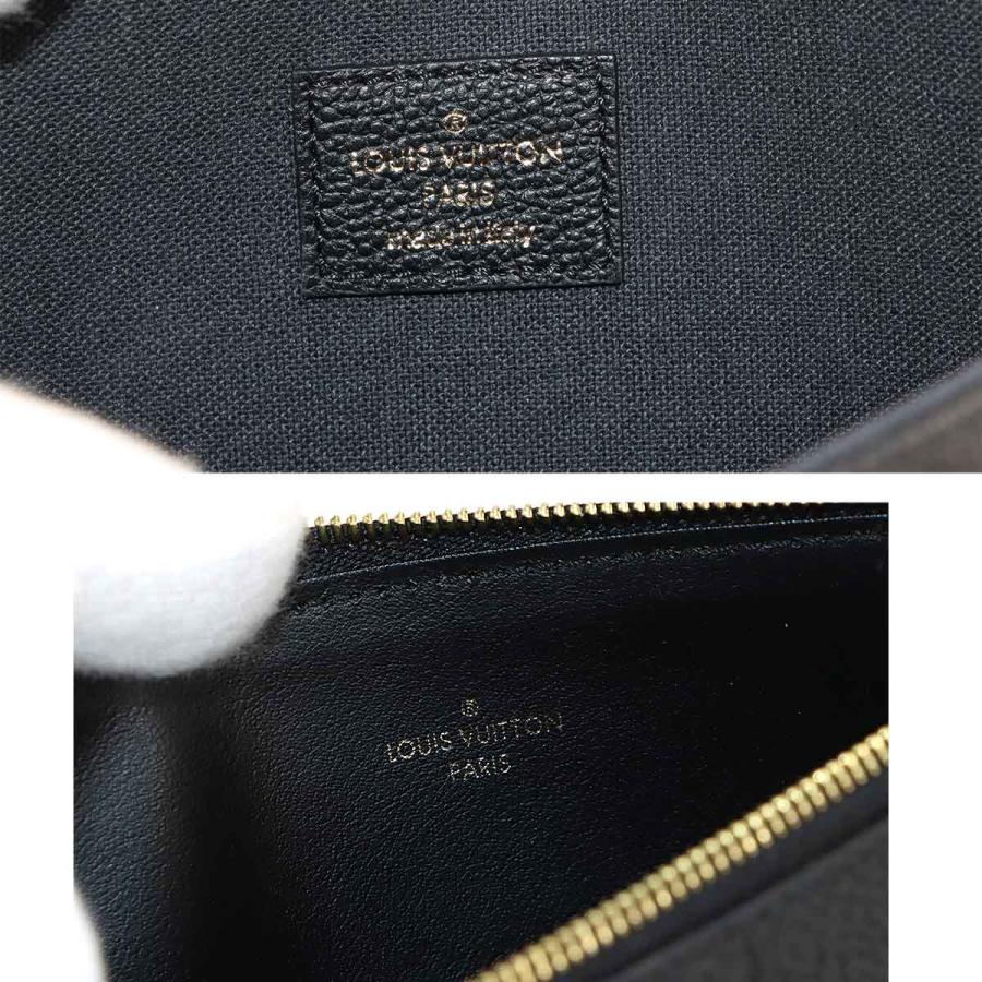 新品同様 ルイ ヴィトン LOUIS VUITTON モノグラム アンプラント ポシェット フェリシー チェーン ウォレット ノワール M64064 90316603の画像