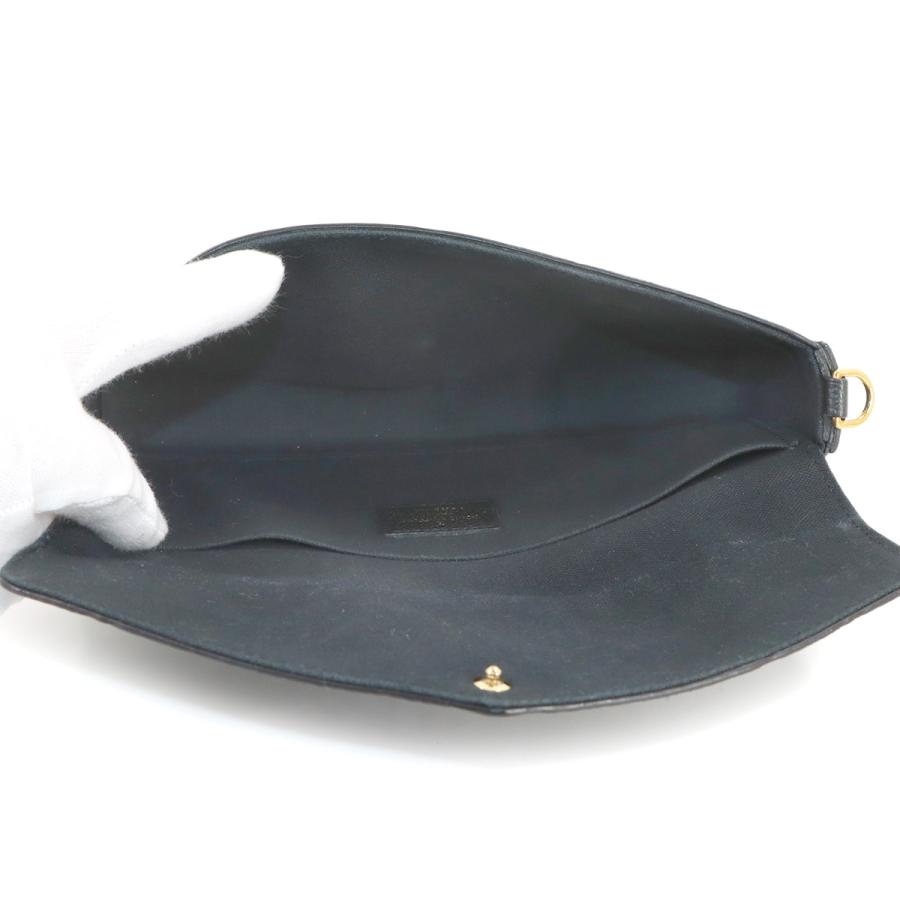 新品同様 ルイ ヴィトン LOUIS VUITTON モノグラム アンプラント ポシェット フェリシー チェーン ウォレット ノワール  M64064 90316644の画像