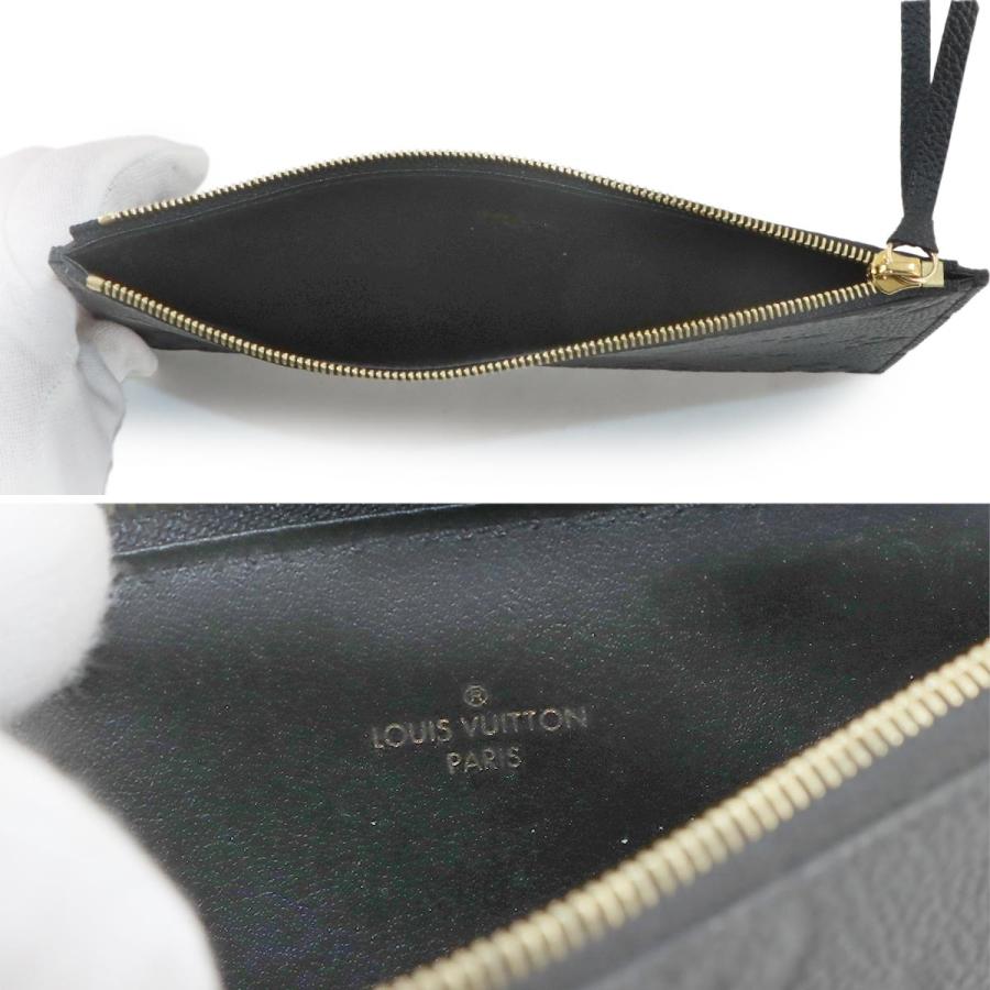 新品同様 ルイ ヴィトン LOUIS VUITTON モノグラム アンプラント ポシェット フェリシー チェーン ウォレット ノワール  M64064 90316644の画像
