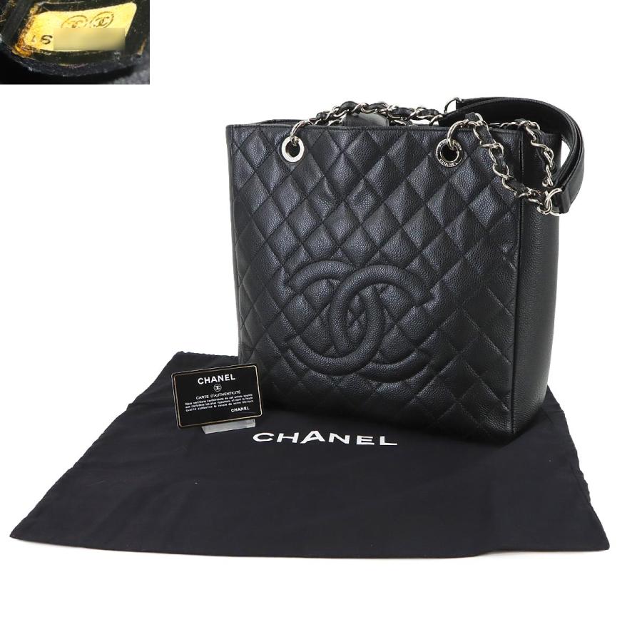 CHANEL（シャネル） 新品同様 マトラッセ チェーン トート バッグ