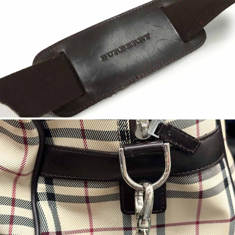 極美品 BURBERRY ショルダーバック 2way ノバチェック ボストン BURBERRY（バーバリー） ノバチェック 2way ボストン ショルダー
