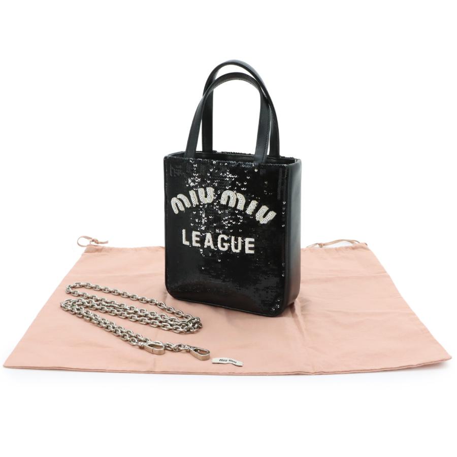 miu miu（ミュウミュウ） 新品同様 MIUMIU 2way ハンド チェーン 