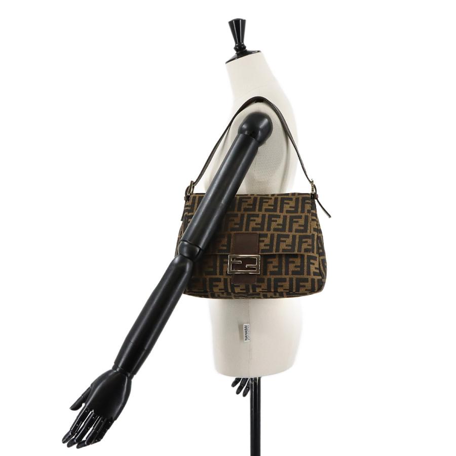 FENDI（フェンディ） 新品同様 ズッカ マンマバゲット ショルダー