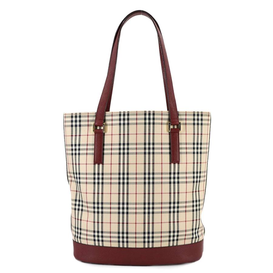 ◾️BURBERRY バーバリー バッグ ノバチェック トートバッグ BURBERRY（バーバリー） ノバチェック トート バッグ キャンバス