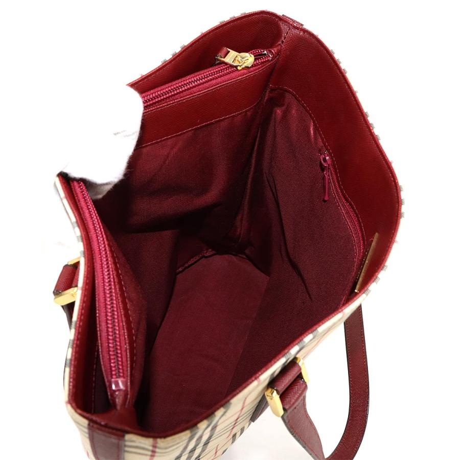 BURBERRY（バーバリー） ノバチェック トート バッグ キャンバス