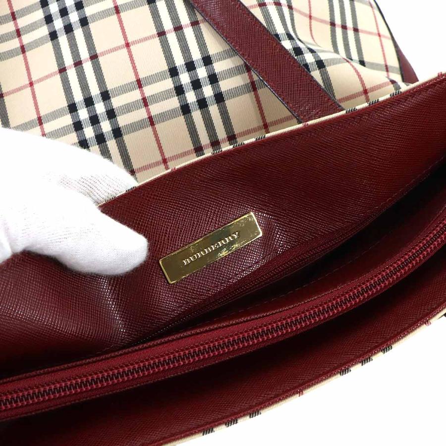 BURBERRY（バーバリー） ノバチェック トート バッグ キャンバス