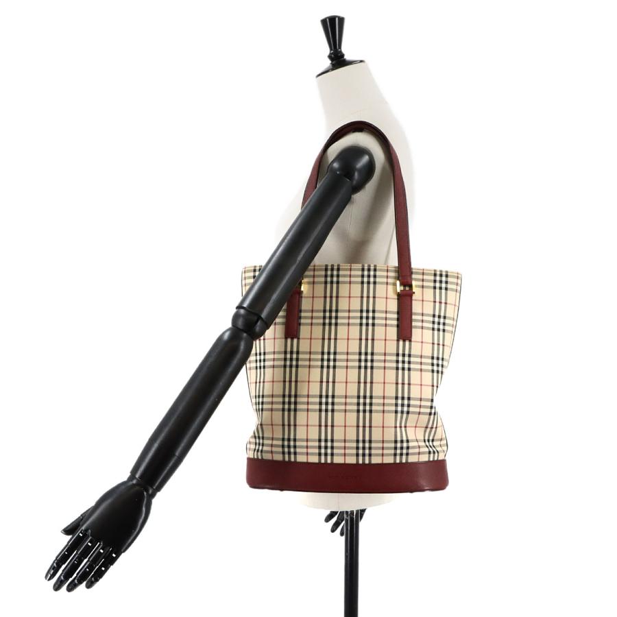 BURBERRY（バーバリー） ノバチェック トート バッグ キャンバス