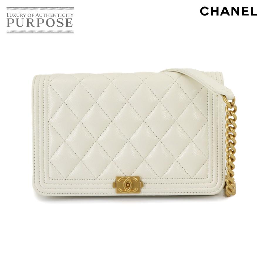 CHANEL（シャネル） 新品同様 ボーイシャネル チェーン ウォレット 長 