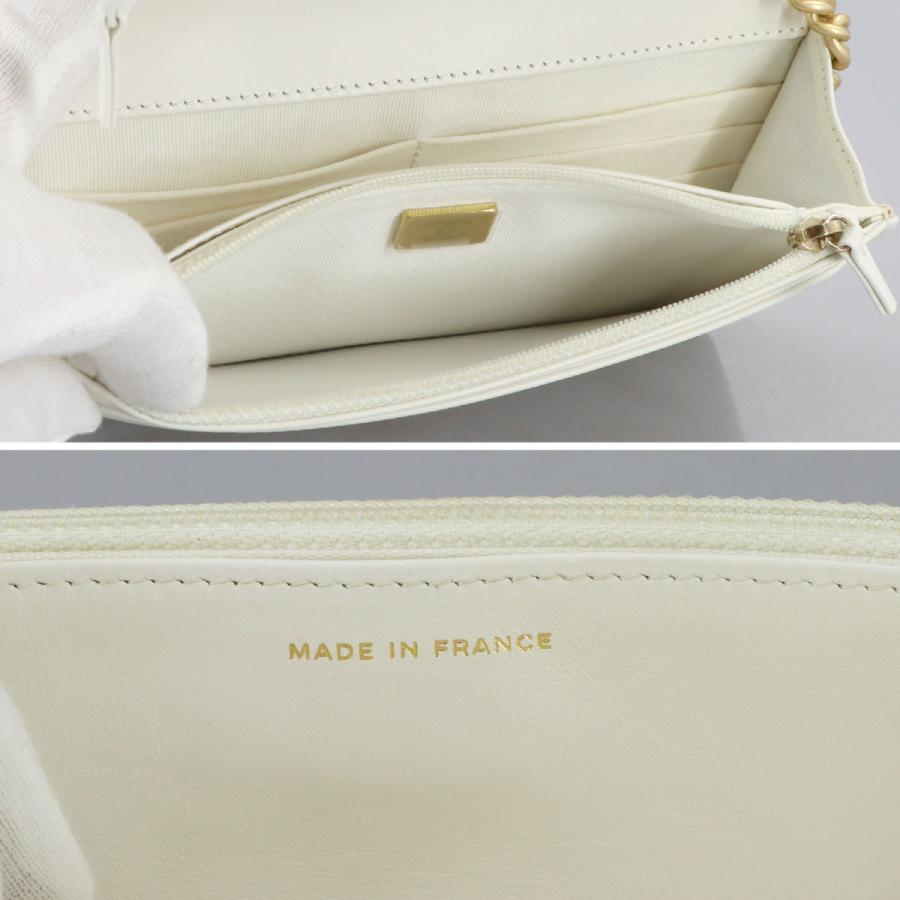 CHANEL（シャネル） 新品同様 ボーイシャネル チェーン ウォレット 長 