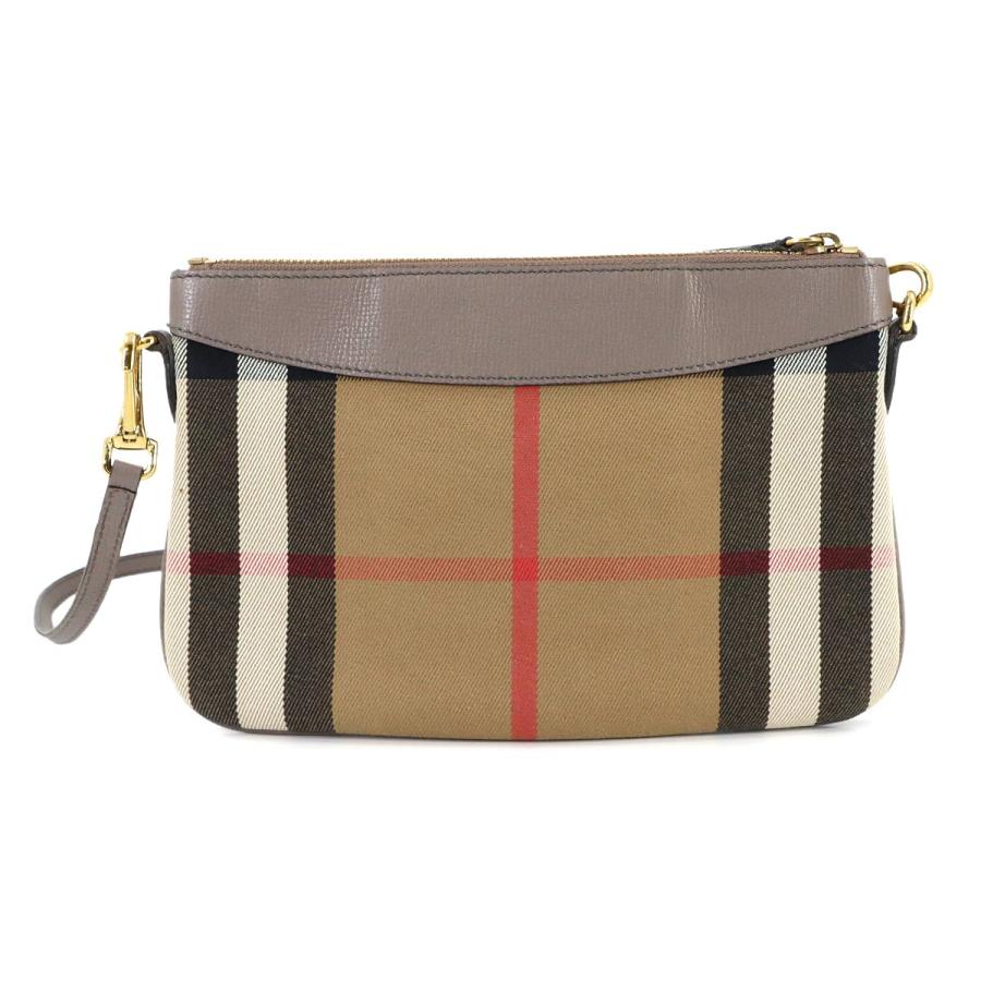 BURBERRY（バーバリー） ハウスチェック ショルダー バッグ キャンバス