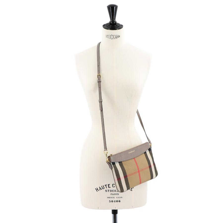 BURBERRY（バーバリー） ハウスチェック ショルダー バッグ キャンバス