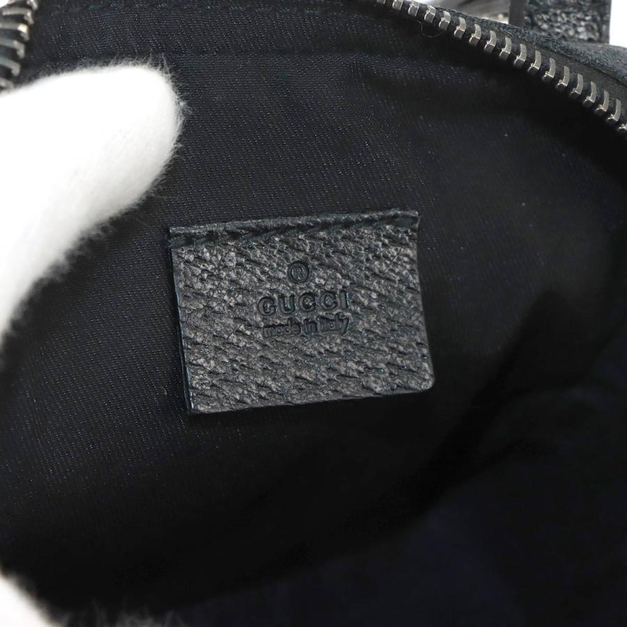 GUCCI（グッチ） GUCCI GGキャンバス ミニ ショルダー バッグ レザー