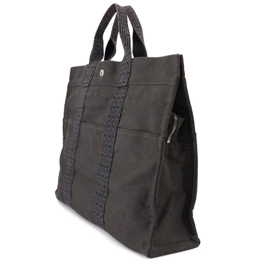 HERMES（エルメス） エールライン MM トート バッグ キャンバス グレー