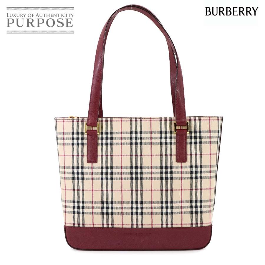 BURBERRY（バーバリー） 未使用 展示品 ノバチェック ハンド バッグ 