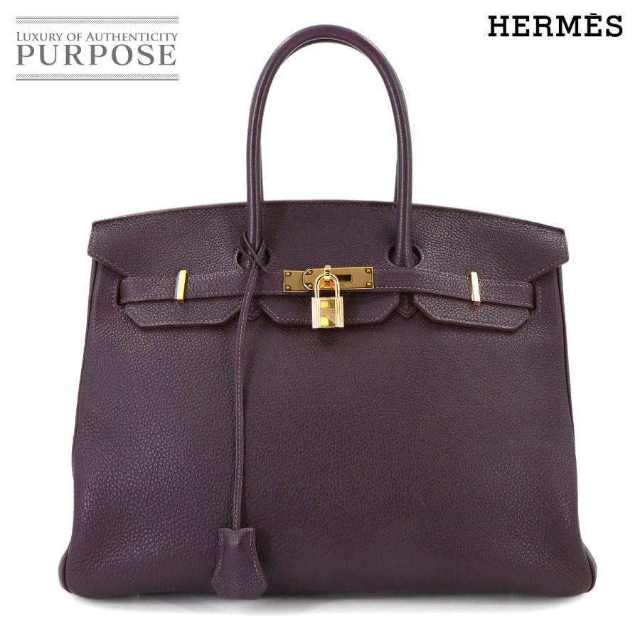 HERMES（エルメス） 新品同様 バーキン35 トゴ レザン ハンド バッグ