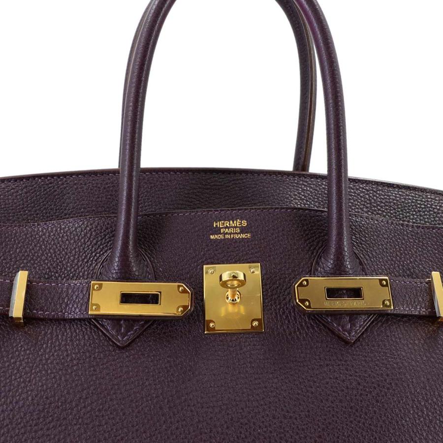 HERMES（エルメス） 新品同様 バーキン35 トゴ レザン ハンド バッグ