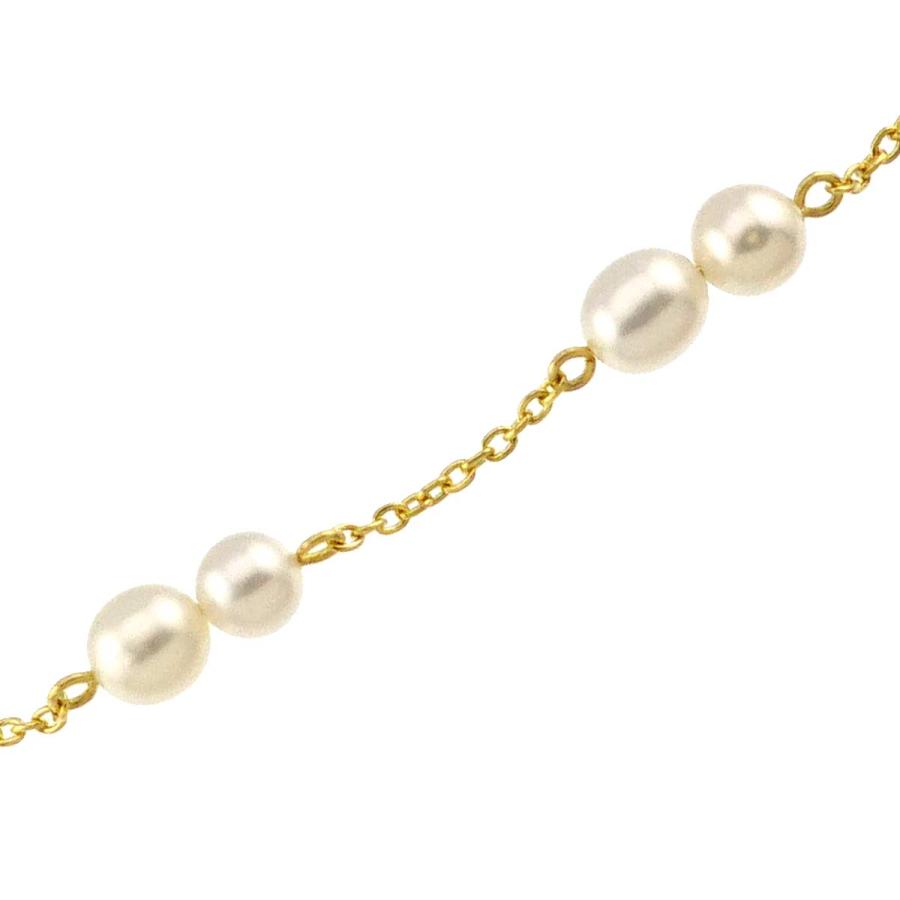 TASAKI（タサキ） 淡水真珠 4.8-4.4mm ブレスレット 16.5cm K18 YG
