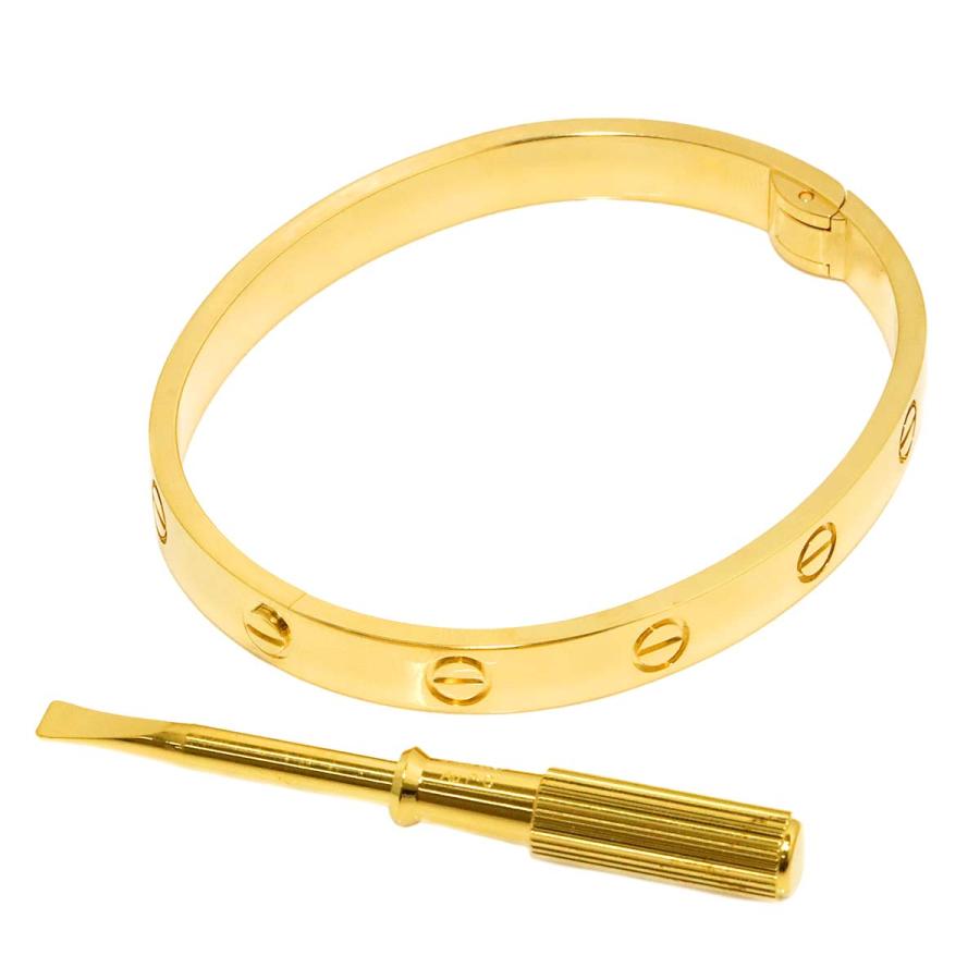 Cartier（カルティエ） ラブ ブレス クラシック #16 K18 YG イエロー