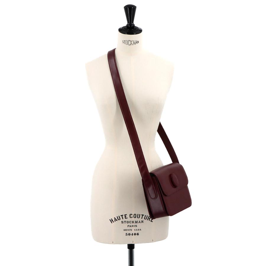 Cartier（カルティエ） 美品 マストライン ショルダー バッグ レザー 