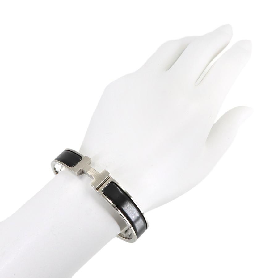 HERMES（エルメス） 新品同様 クリックHH T4 バングル ブラック マット