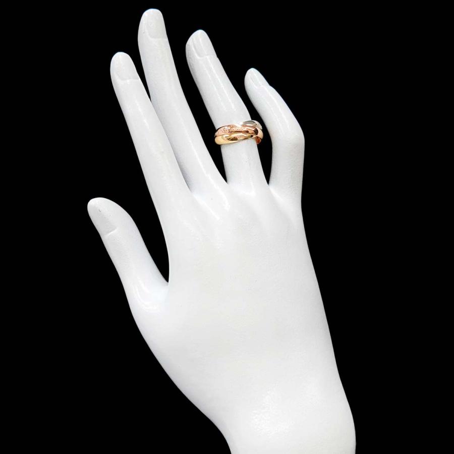 Cartier（カルティエ） トリニティ ミディアム MM #48 K18 YG WG PG 3 