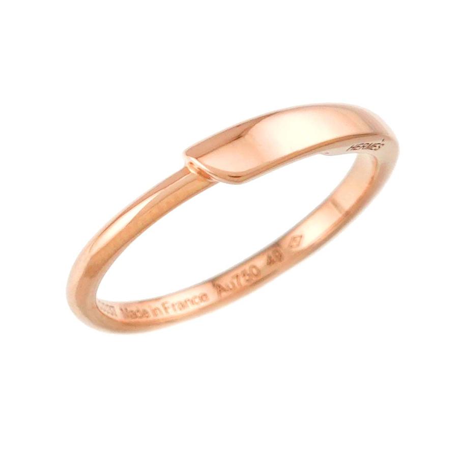 HERMES（エルメス） #49 リング K18 PG ピンクゴールド 750 指輪 Ring