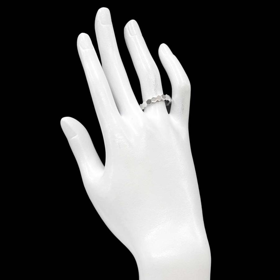 CHAUMET（ショーメ） ビーマイラブ #52 リング 幅2.5mm K18 WG 