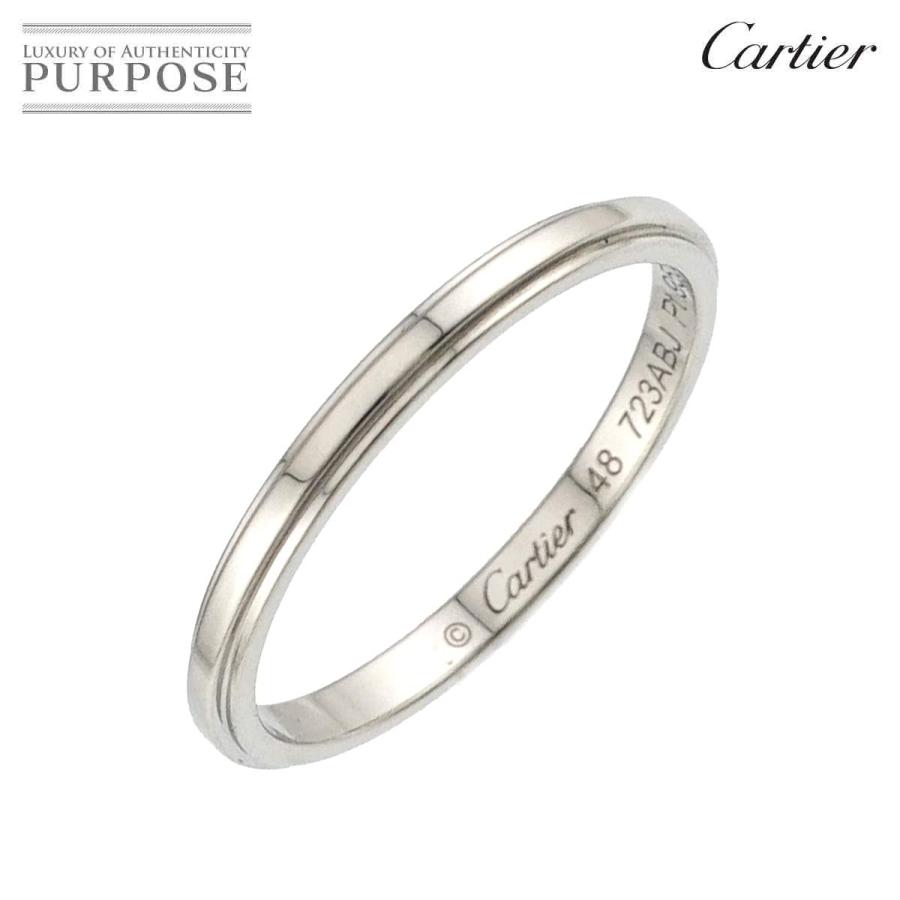 Cartier（カルティエ） ダムール #48 リング 幅1.8mm Pt プラチナ 指輪 