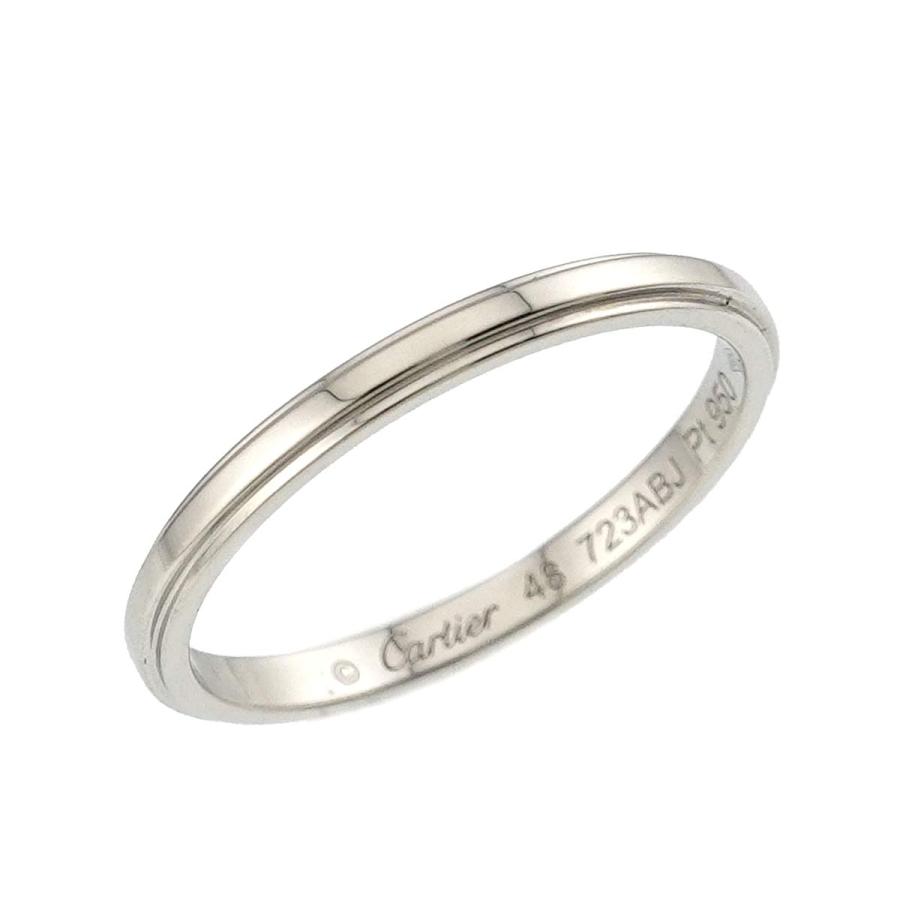 Cartier（カルティエ） ダムール #48 リング 幅1.8mm Pt プラチナ 指輪 