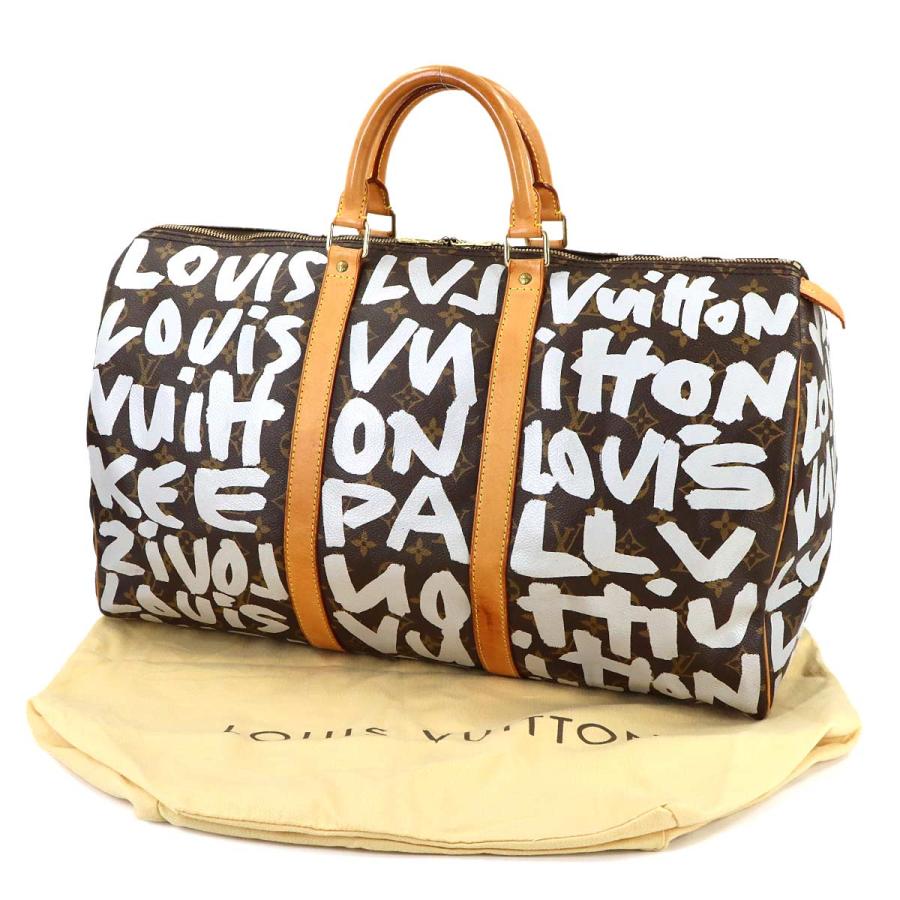 ルイ ヴィトン LOUIS VUITTON モノグラム グラフィティ キーポル 50