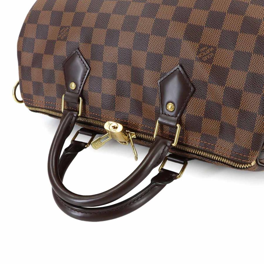新品同様 ルイ ヴィトン LOUIS VUITTON ダミエ スピーディ バンドリエール 30 2way ハンド ショルダー バッグ エベヌ N41367 90317410_5