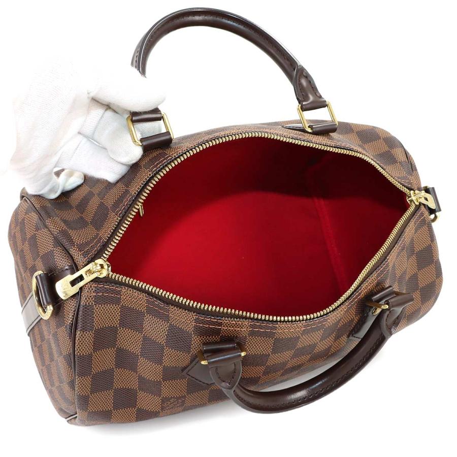 新品同様 ルイ ヴィトン LOUIS VUITTON ダミエ スピーディ バンドリエール 30 2way ハンド ショルダー バッグ エベヌ N41367 90317410_6