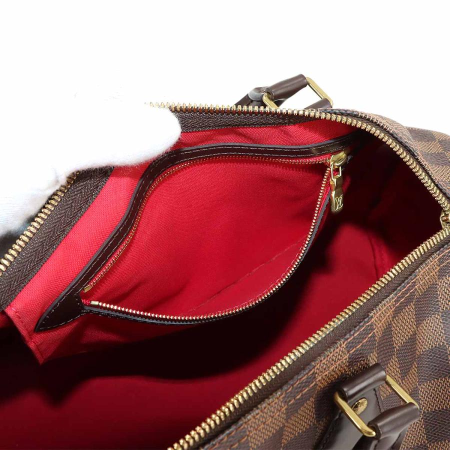 新品同様 ルイ ヴィトン LOUIS VUITTON ダミエ スピーディ バンドリエール 30 2way ハンド ショルダー バッグ エベヌ N41367 90317410_7