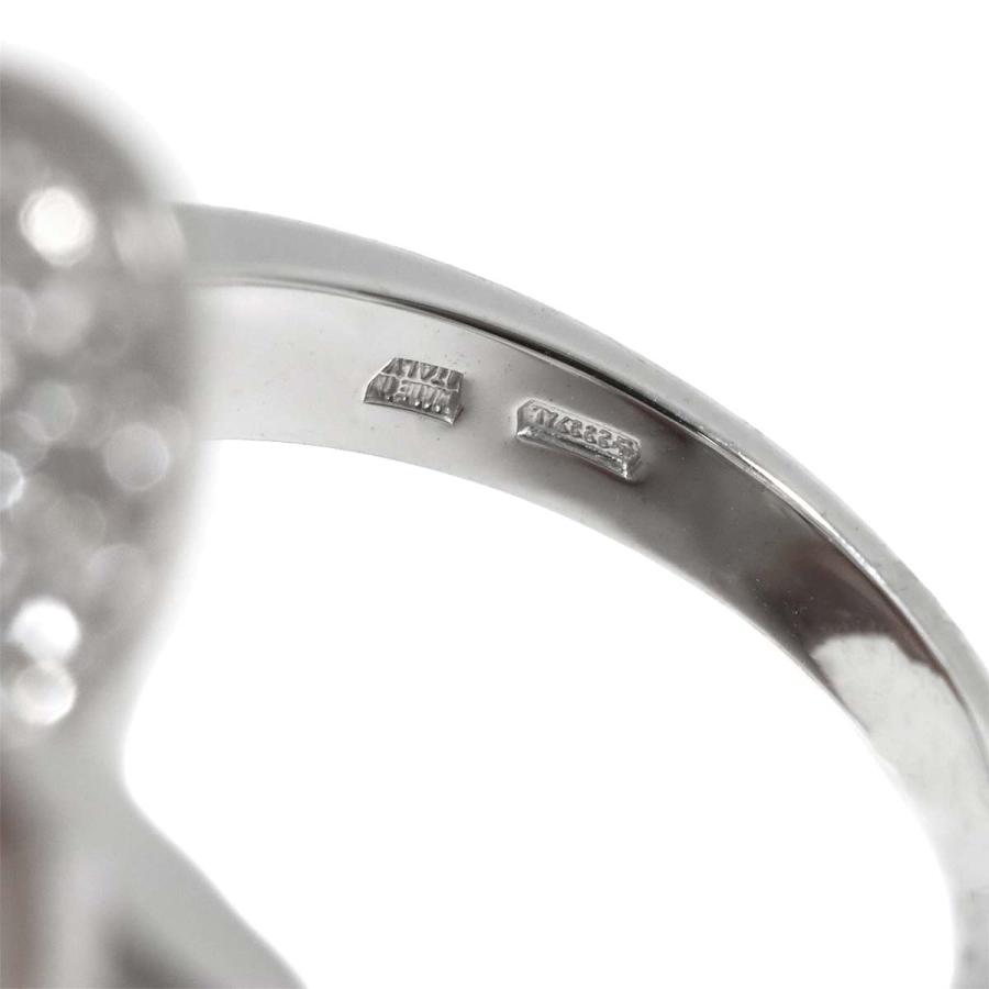 ブルガリ BVLGARI チクラディ 10.5号 リング ダイヤ K18 WG ホワイトゴールド 750 指輪 Cicladi Ring 90317467_2