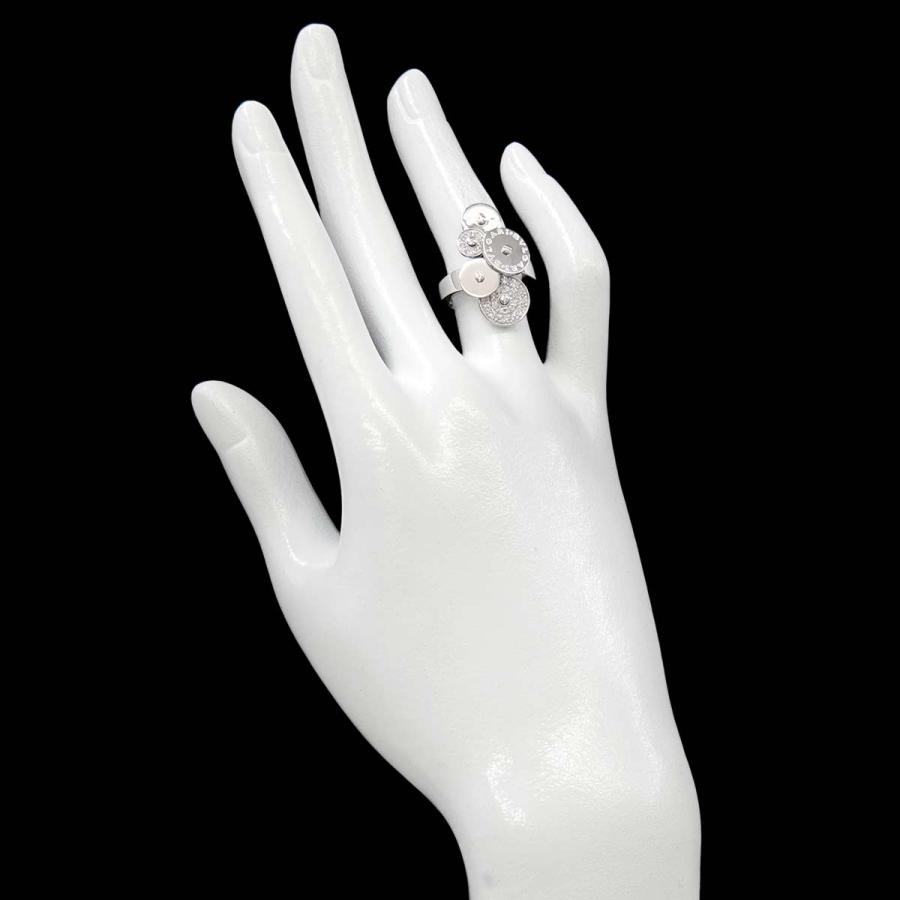 ブルガリ BVLGARI チクラディ 10.5号 リング ダイヤ K18 WG ホワイトゴールド 750 指輪 Cicladi Ring 90317467_8