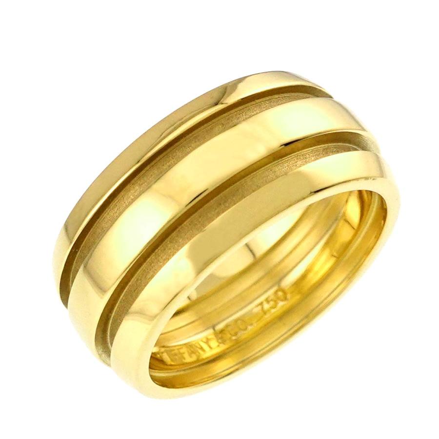 Tiffany & Co. アトラス　リング TIFFANY&Co.（ティファニー） アトラス グルーブド ダブルライン 11.5
