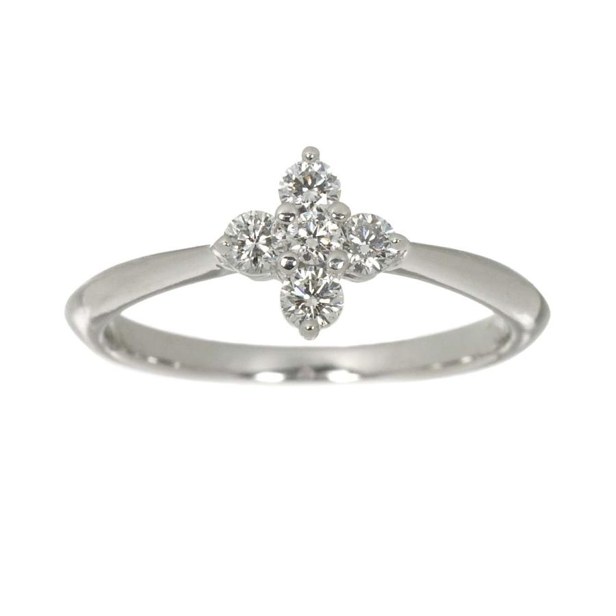 ミキモト MIKIMOTO 8号 リング ダイヤ 0.20ct K18 WG ホワイトゴールド 750 指輪 Diamond Ring 90317475_1